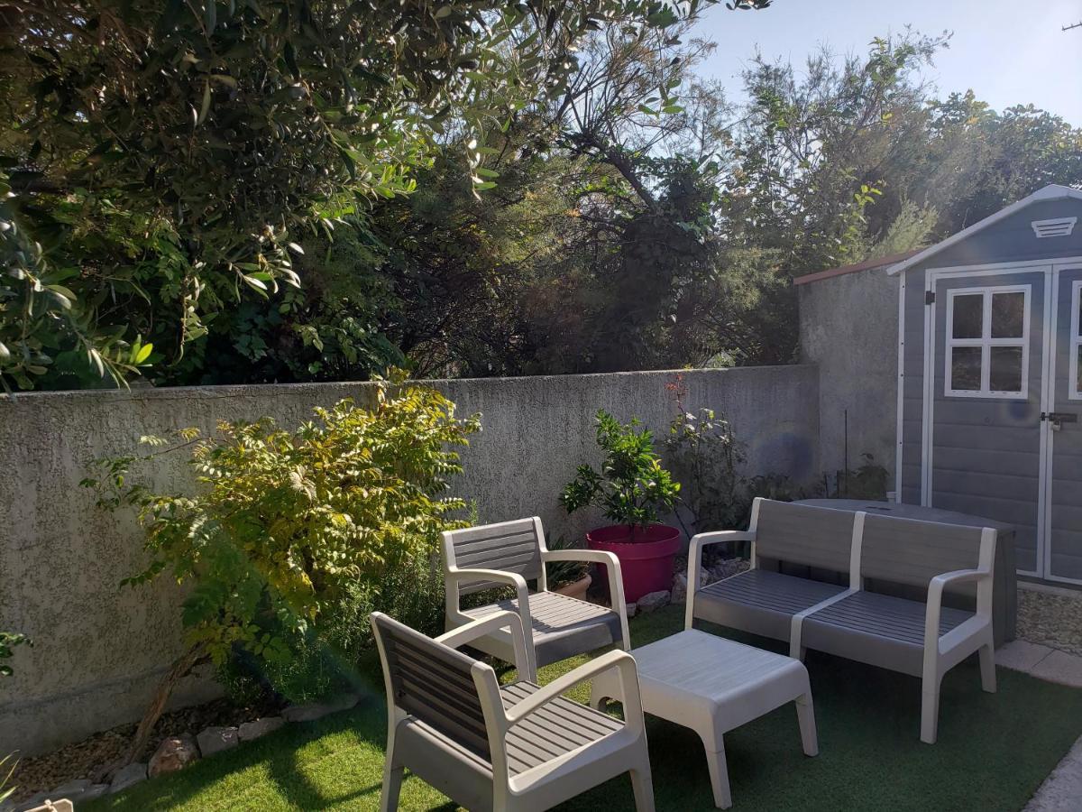 Reve Bleu, Maison T3 Frontignan Plage Avec Jardin, Mer A 250M, Clim & Parking Luaran gambar