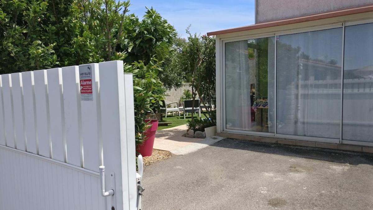 Reve Bleu, Maison T3 Frontignan Plage Avec Jardin, Mer A 250M, Clim & Parking Luaran gambar